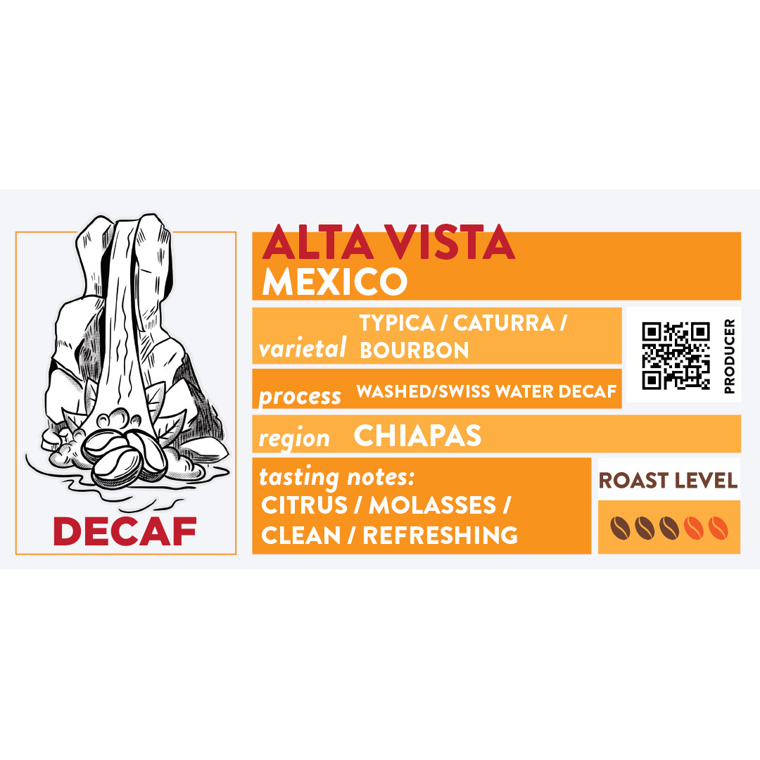 Alta Vista Decaf Mexico