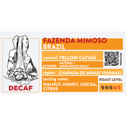 Fazenda Mimoso Decaf Brazil